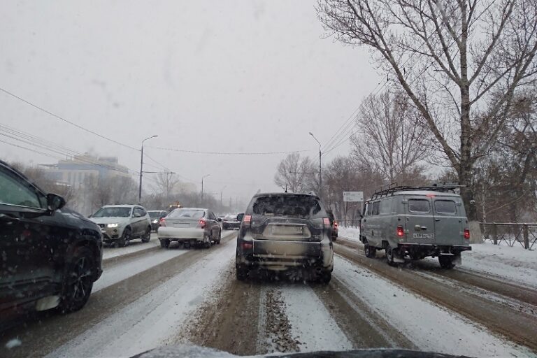 Пробки в Оренбурге. Что происходит на дорогах?