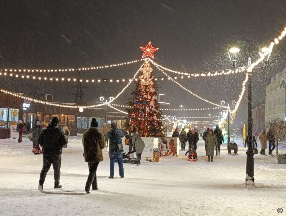    Барнаул перед Новым годом. Источник: barnaul.org