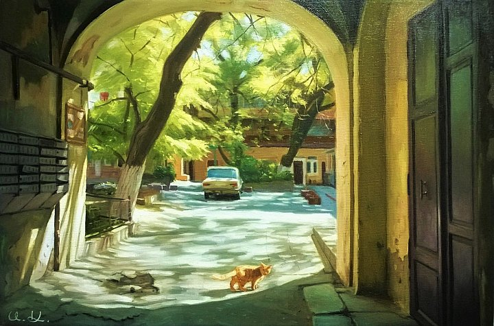 Художник Игорь Кройтор