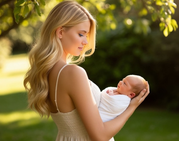 Аня с Алиской дома