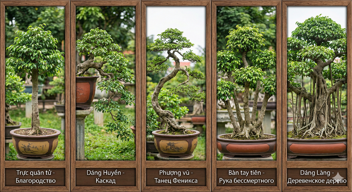 Стили Cây Cảnh