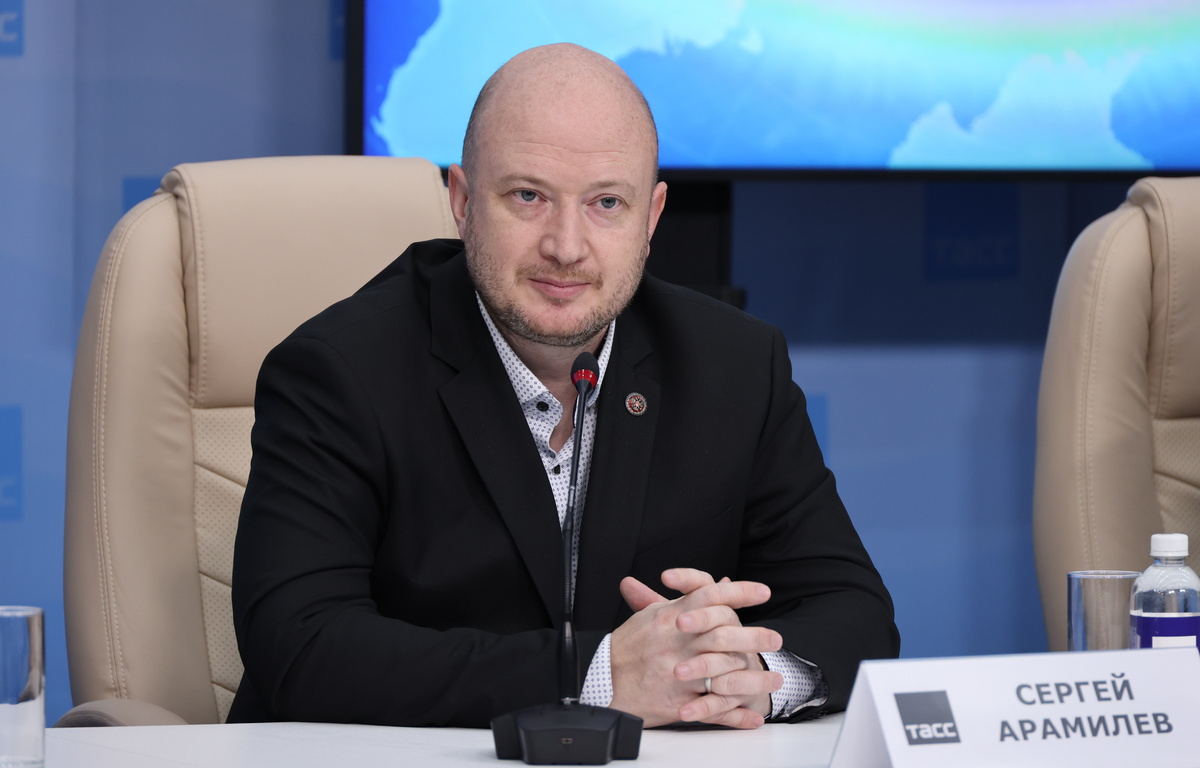     Генеральный директор Центра "Амурский тигр" Сергей Арамилев  Илья Аверьянов/ТАСС