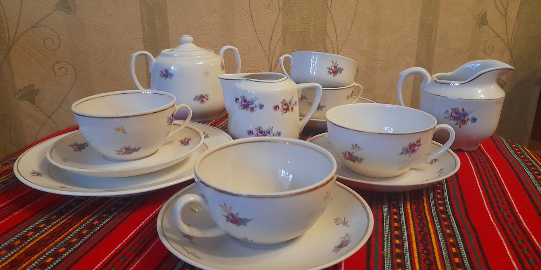 "Руский ситец" или "Ситцевые розочки"