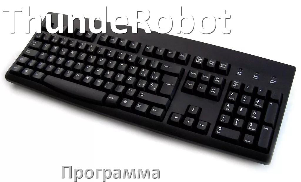 
Программа для клавиатуры ThundeRobot для настройки подсветки и макросов в Windows 11 и 10