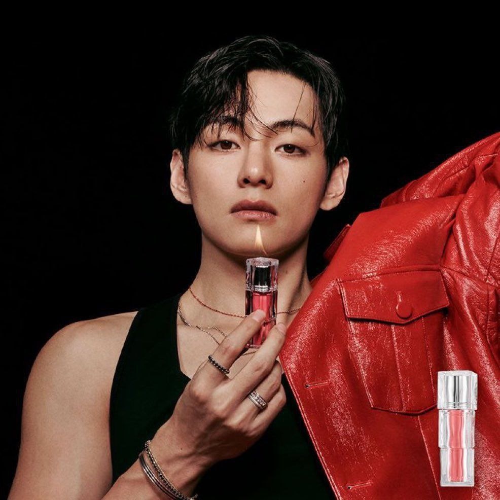 V (BTS), фото рекламной компании бренда косметики