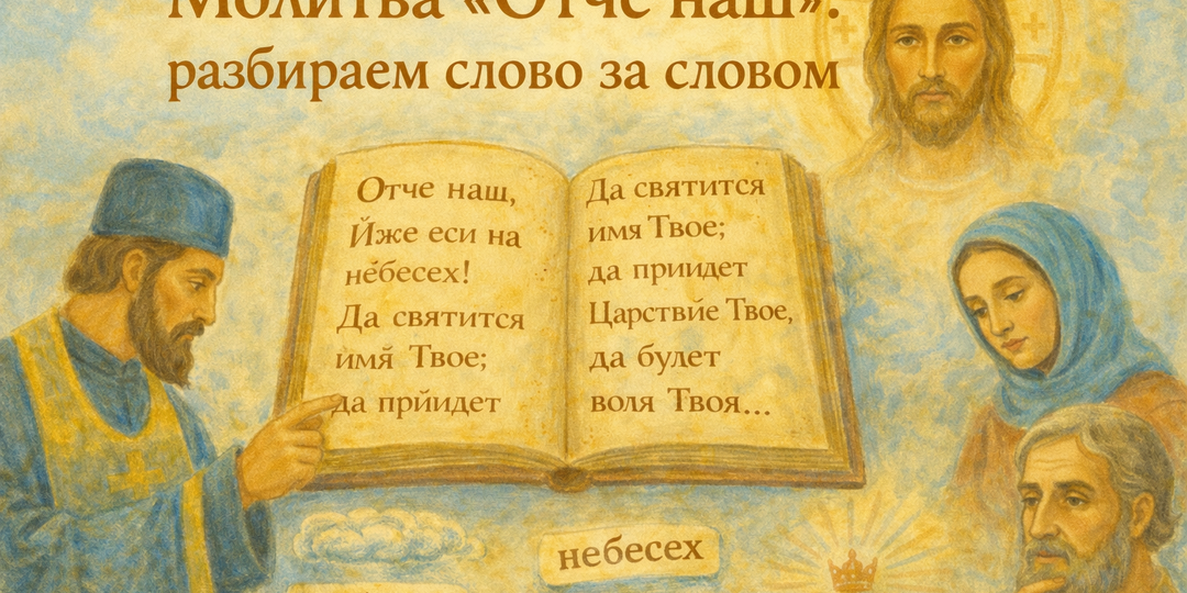 Молитва Отче наш: разбираем слово за словом главную молитву христиан