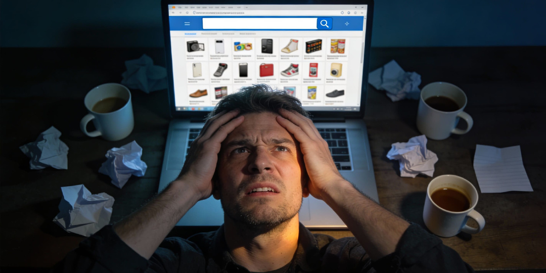 Остановитесь! Так вы никогда не найдете нужный товар