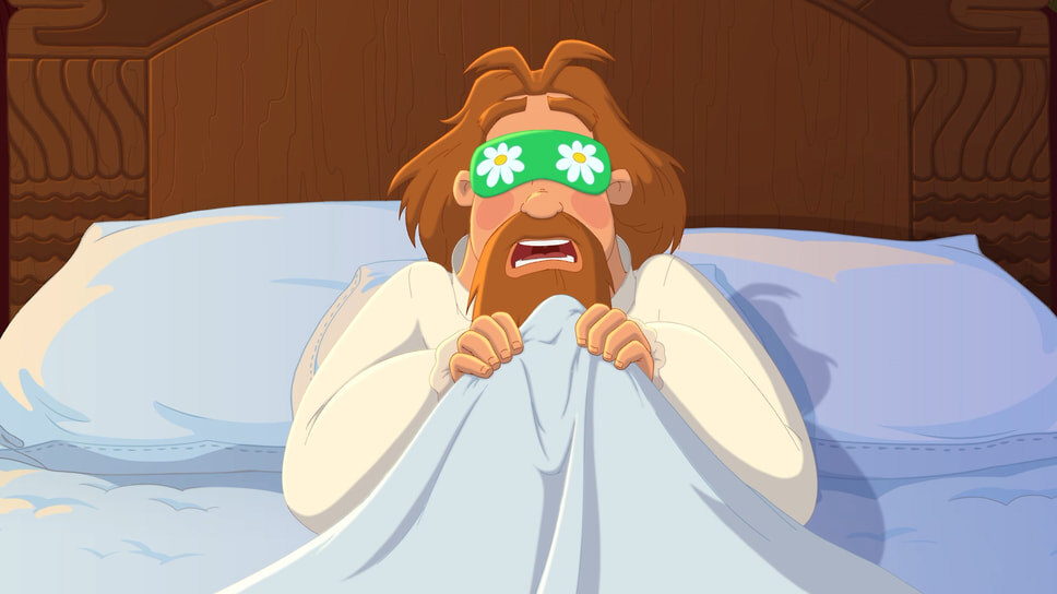 Кадр из мультфильма «Три богатыря и свет клином», режиссер Дарина Шмидт, 2025.📷Фото: СТВ, Анимационная студия «Мельница»