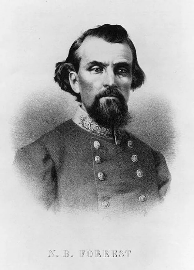 © commons.wikimedia.org
Генерал Натаниэл Форрест, 1868 год