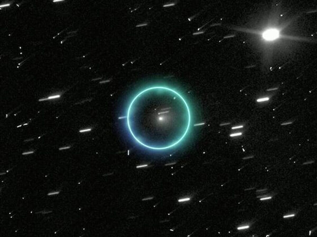  Межзвездный объект 3I/ATLAS, обнаруженный 1 июля 2025 года | © NASA