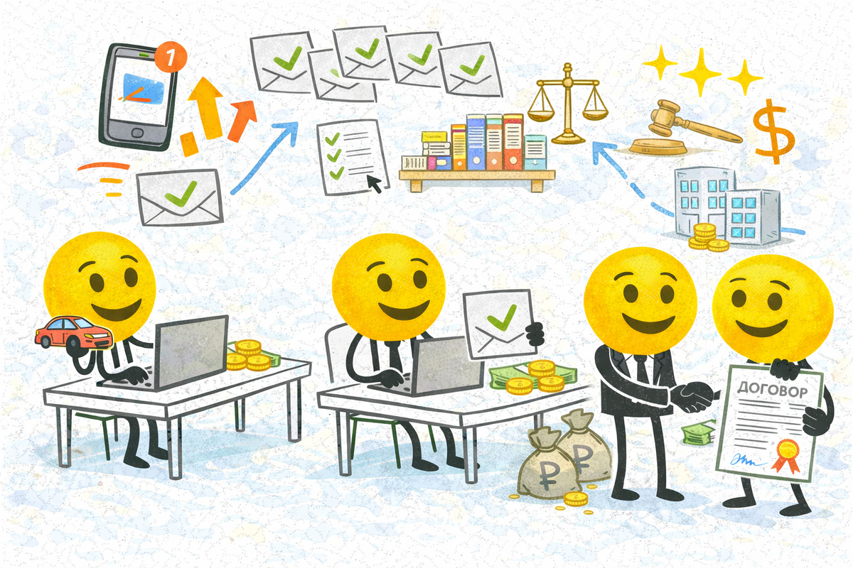 Заявки и клиенты на юридические услуги