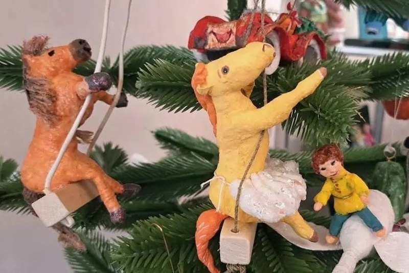    Экспозиция "Новогоднее вдохновение" работает в усадьбе Гальских