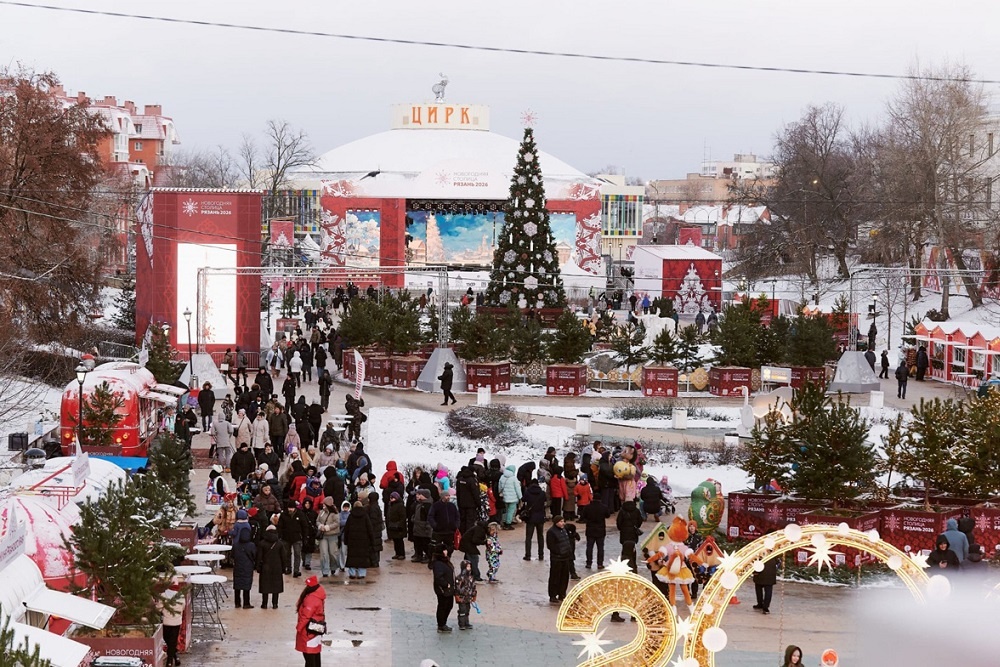    Для жителей и гостей новогодней столицы подготовили много праздничных зон. / www.Новогодняя-столица2026.РФ
