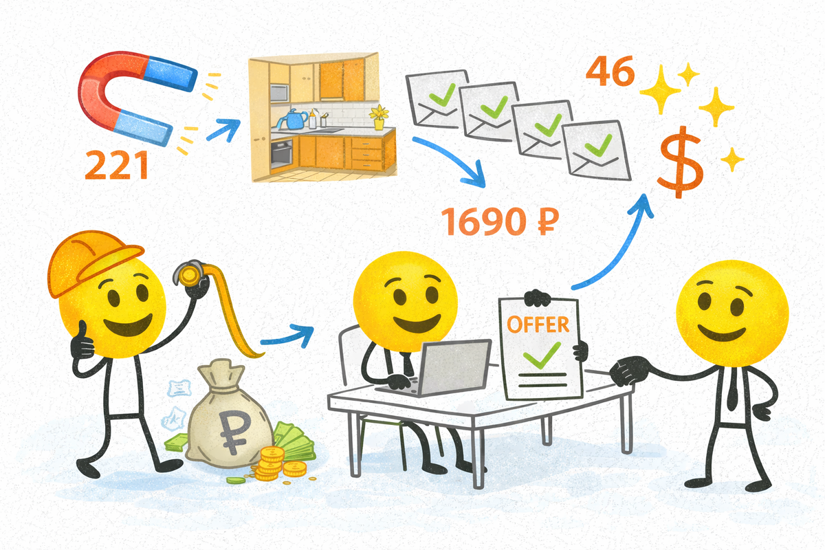 Клиенты для мебели и кухонь на заказ