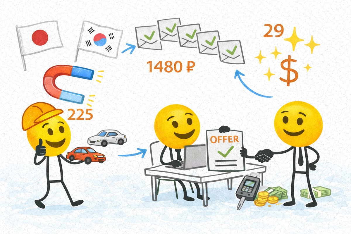 Клиенты для авто под заказ из Японии и Китая