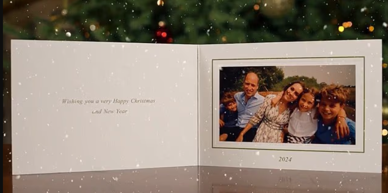 Рождественская открытка Уэльских 2024