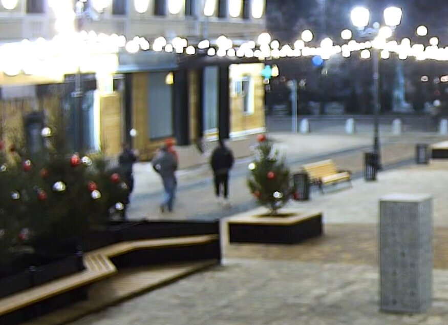 Молодые люди попали на записи камер видеонаблюдения