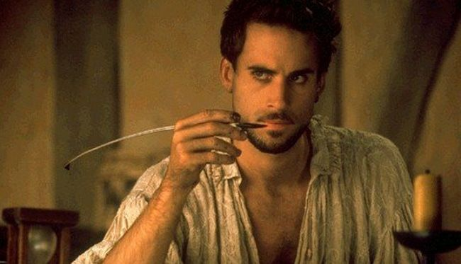 Джозеф Файнс в роли Шекспира в фильме "Влюблённый Шекспир"