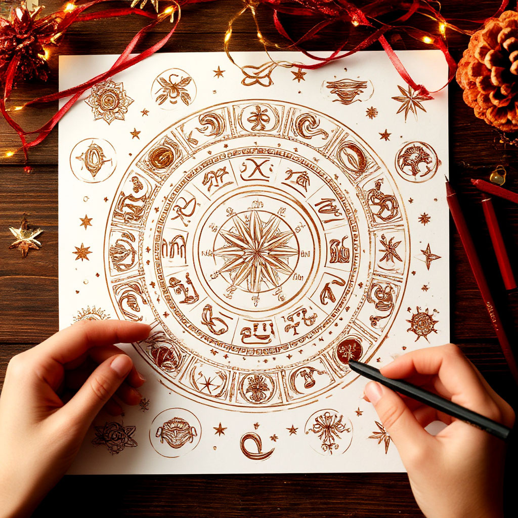 Знаки зодиака мечтают о подарках. Изображение сгенерировано ИИ Шедеврум