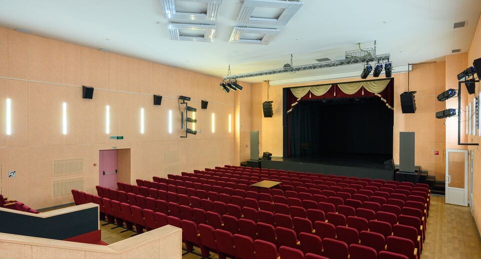    Концертный зал в Доме культуры на площади Пушкина в Орехово-Зуево – умном ДК / Медиасток.рф