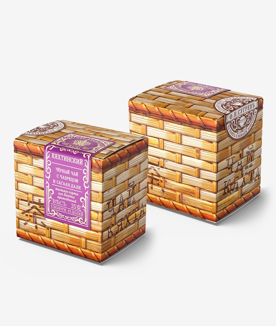 Один из купажей чайного дома Сугревъ с добавлением чабреца