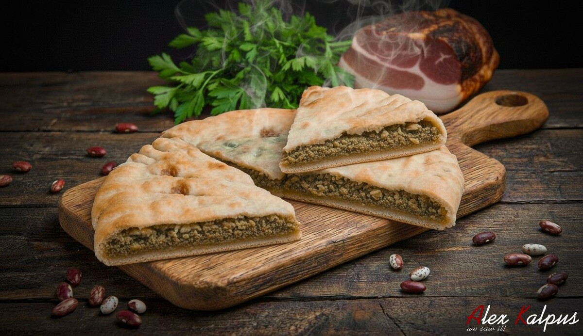 Рецепт новогоднего лобиани с ветчиной и джонджоли: грузинская кухня дома
