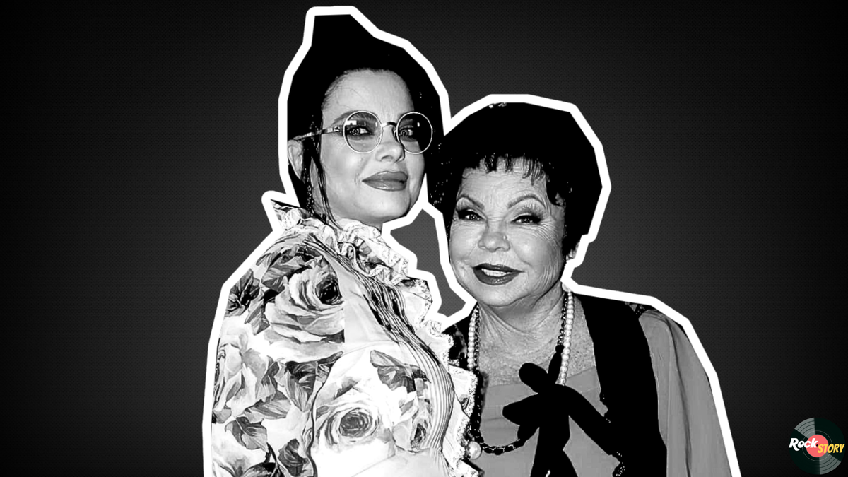 На фотографии: Наташа Королёва и Людмила Ивановна Порывай