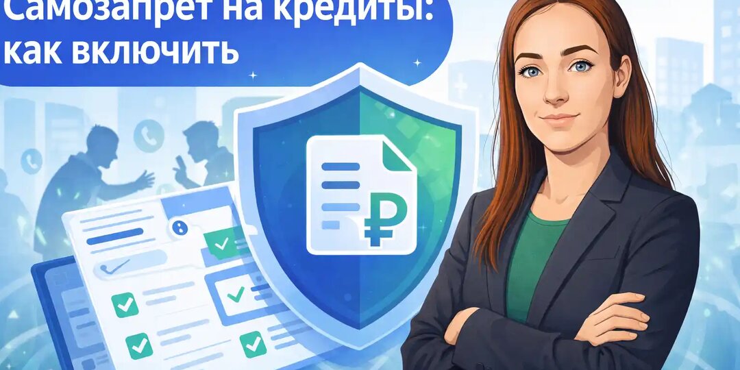 Самозапрет на кредиты: как включить и как снять