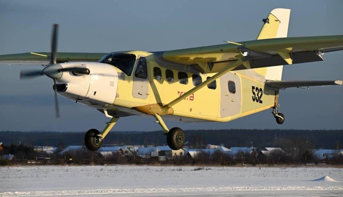    Самолет «Байкал» с российским двигателем и винтом выполнил первый полет / © Минпромторг России