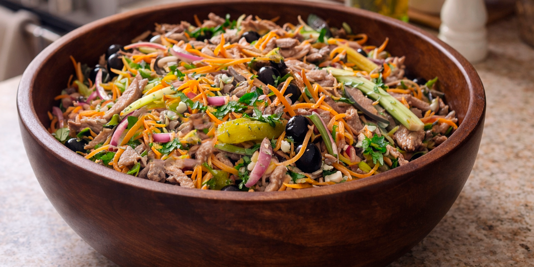 Салаты из говядины