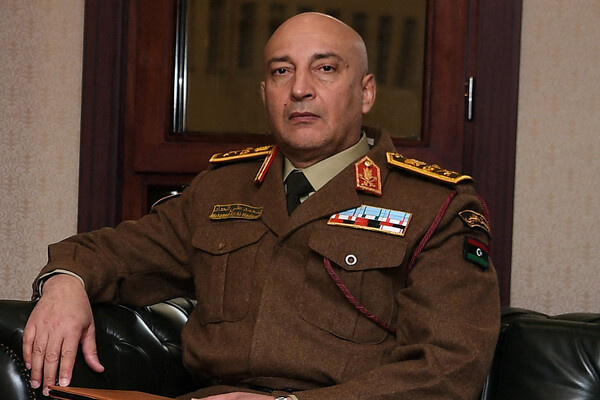 Глава генерального штаба армии Ливии Мухаммед аль-Хаддад / Defence Ministry/Handout via Reuters  