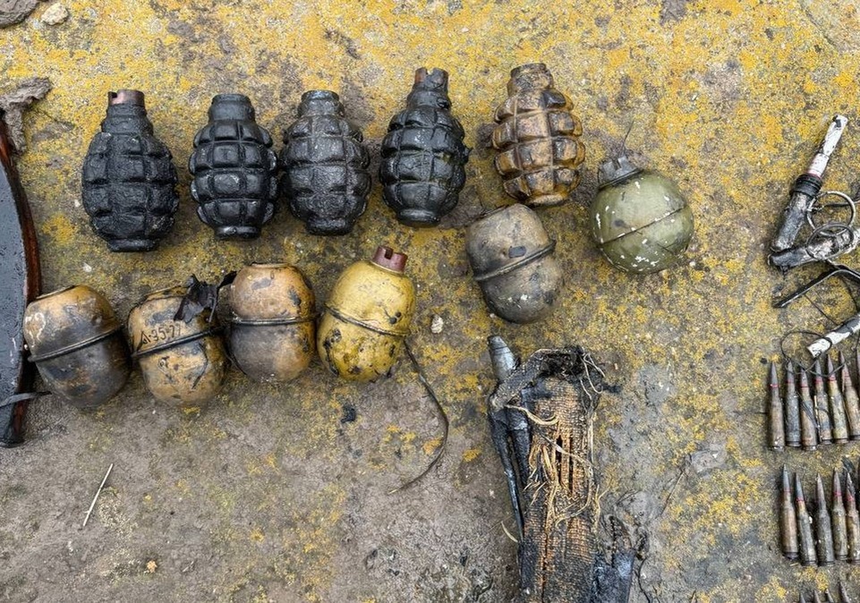    Обнаруженные боеприпасы будут уничтожены. Фото - ГУ МВД России по Запорожской области