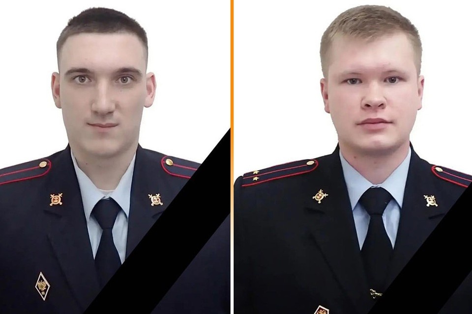    Лейтенанты полиции Илья Климанов и Максим Горбунов служили в отдельном батальоне ДПС ГИБДД УВД по Южному округу ГУ МВД России по Москве. Фото: ГАИ Москвы t.me/mosgibdd77