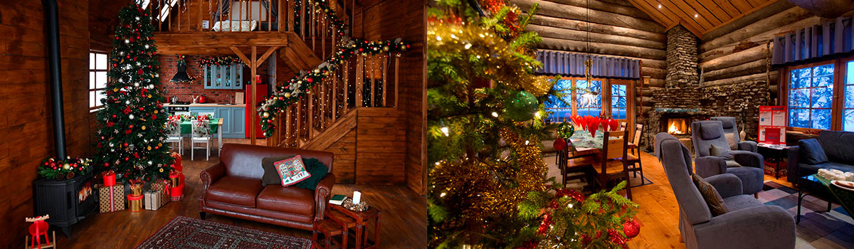 Как украсить деревянный дом на Новый год (рис.2)