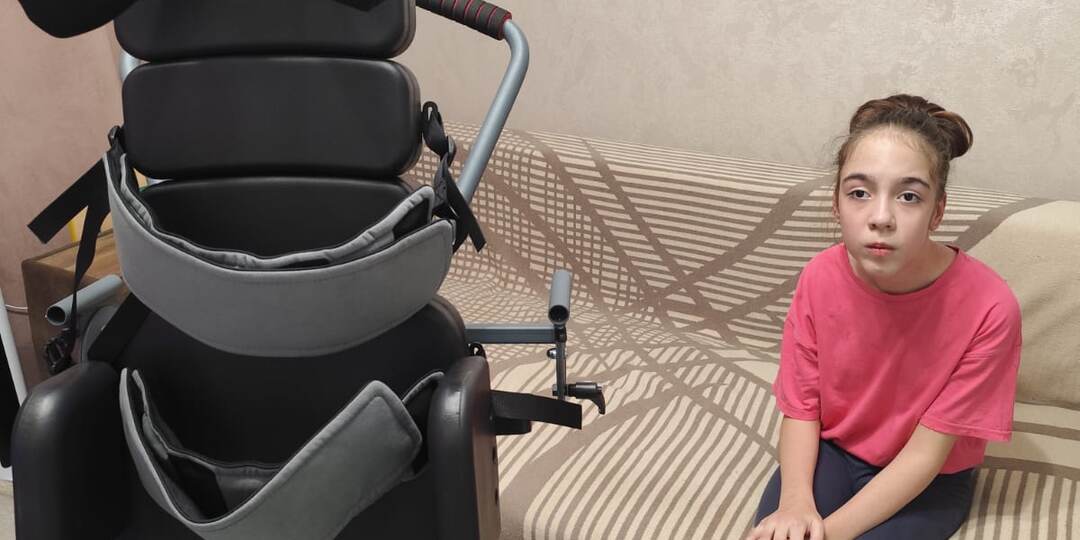 Дарья Яшина получила необходимую опору для стояния «ЭкзоСтенд»!