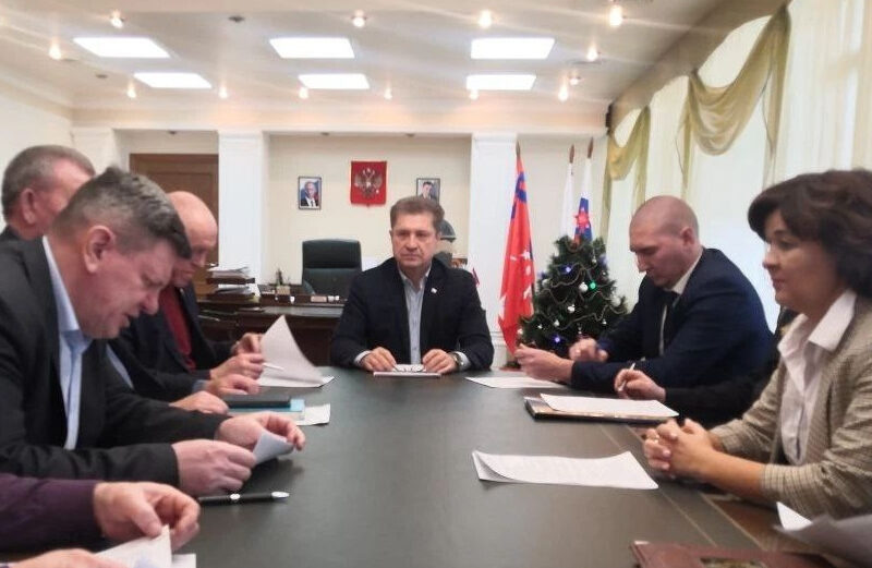    Станислав Зинченко провёл заседание антитеррористической комиссии (фото: страница ВК главы Камышина)