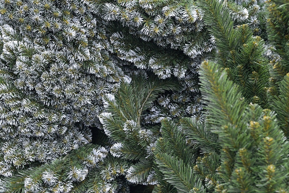    Внешний вид, долговечность и цена елки напрямую зависят от материала, из которого сделана ее хвоя. / Фото: Роман Соколов / ТАСС