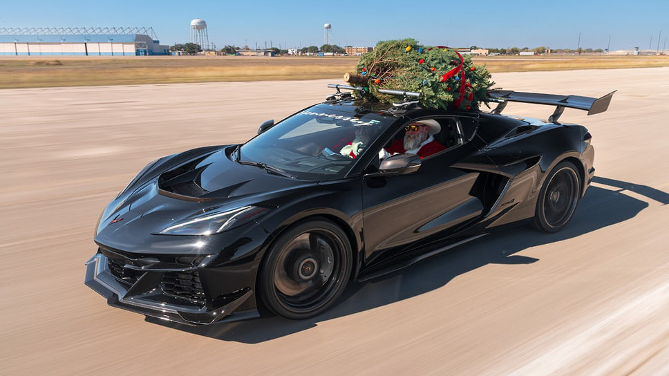 Chevrolet Corvette ZR1.📷Фото: Hennessey