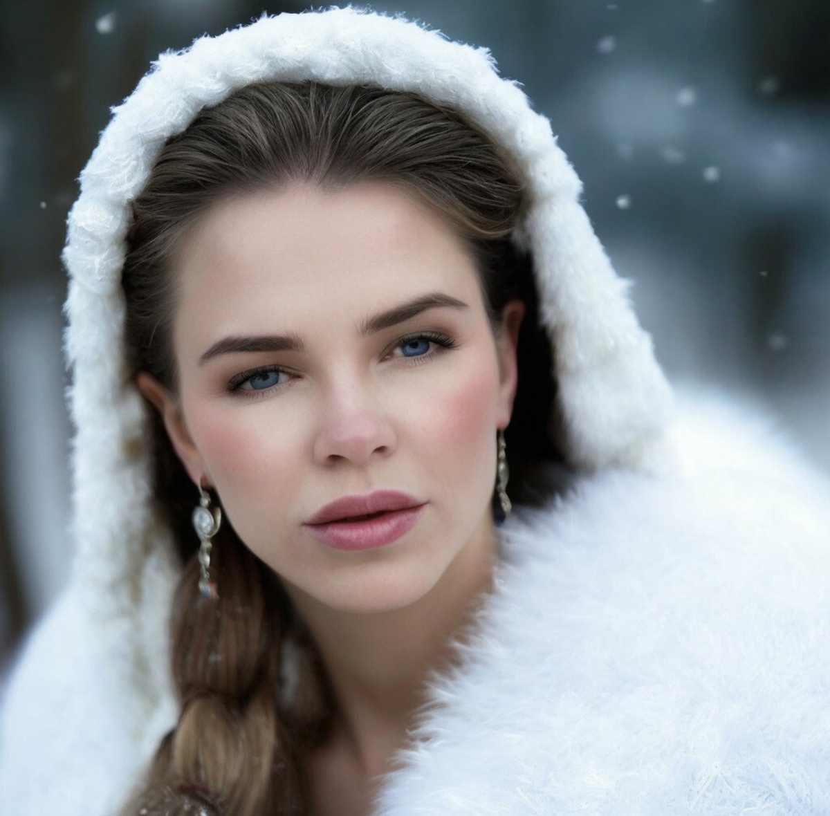 Новогодняя копарьская история под елочку! И дай бог всем побольше добрых людей в наступающем новом году🥰 Такой снегурочкой видит меня ИИ))) по-моему, похожа )))