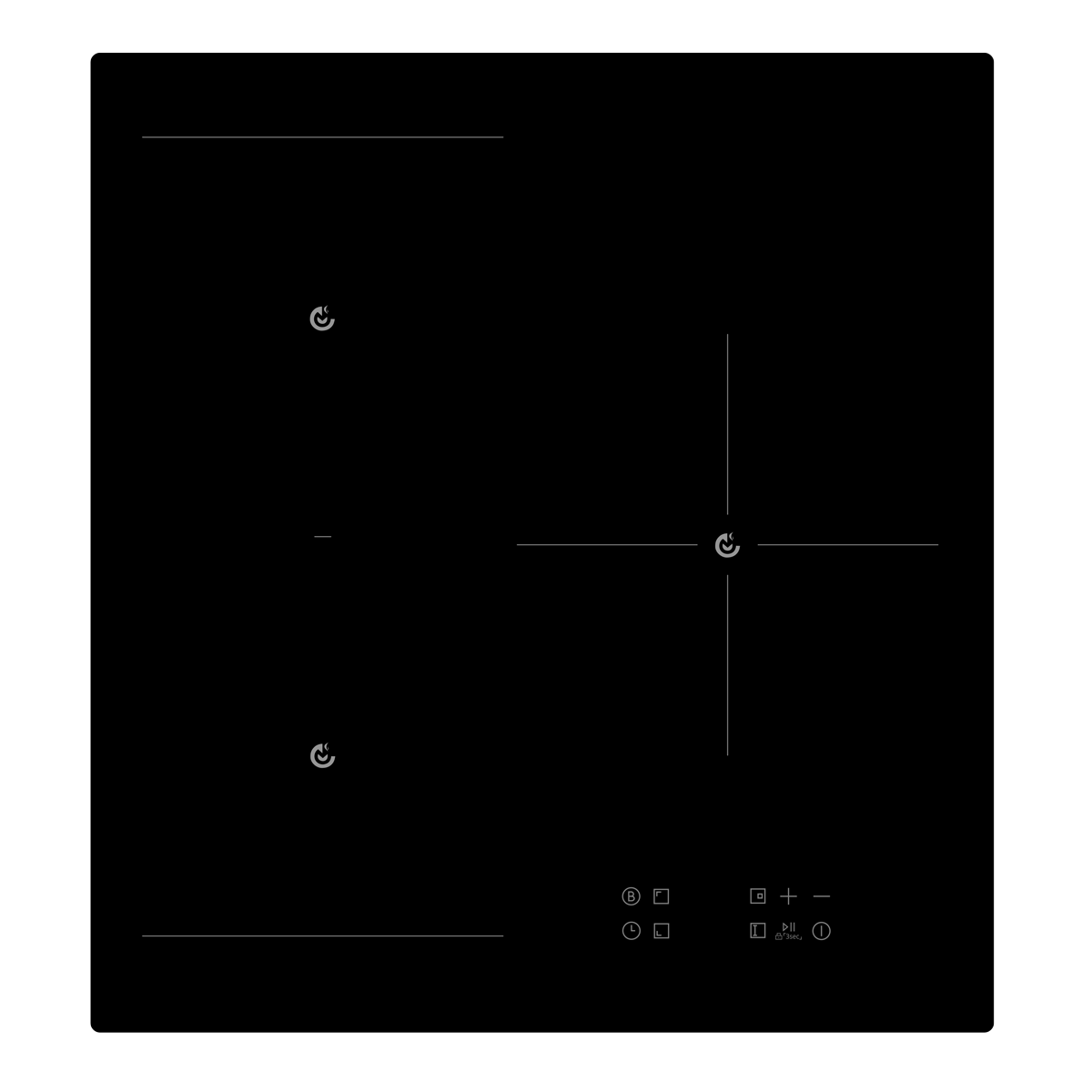 ФУНКЦИЯ BRIDGE ZONE: позволяет готовить в посуде большого размера, например, утятнице или прямоугольной сковороде-гриль, объединив две зоны приготовления в одну; ФУНКЦИЯ BOOSTER: позволяет сэкономить время и использовать технологические тонкости в приготовлении блюд - быструю обжарку овощей и других продуктов, за счёт мгновенного увеличения мощности; СЕНСОРНОЕ УПРАВЛЕНИЕ: возможность регулировки необходимых параметров одним нажатием. Сенсорная поверхность легко очищается от жира и грязи, не боится влаги, менее подвержена механическому износу; БЛОКИРОВКА ОТ СЛУЧАЙНЫХ НАЖАТИЙ: позволяет обезопасить Вас и Вашего ребёнка; ТАЙМЕР: позволяет отвлечься на более важные дела, доверив автоматике процесс приготовления пищи; ИНДИКАТОР ОСТАТОЧНОГО ТЕПЛА: индикатор сообщит если поверхность еще горячая.
