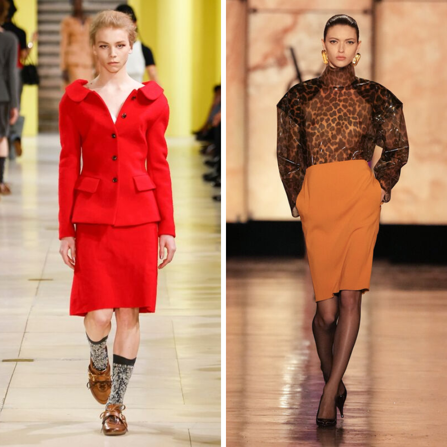 Miu Miu, Saint Laurent