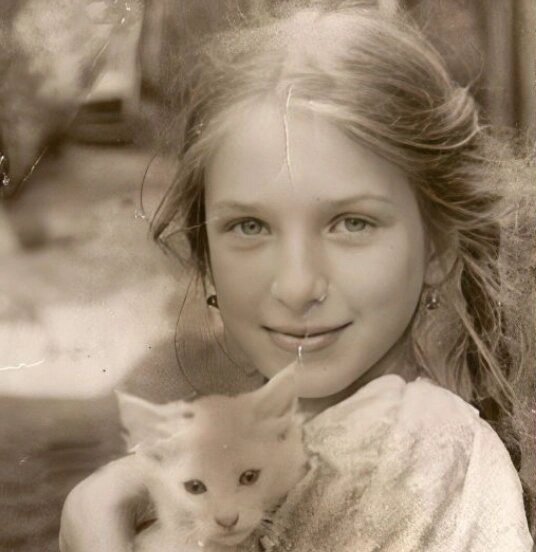 Ирина Гринёва в детстве