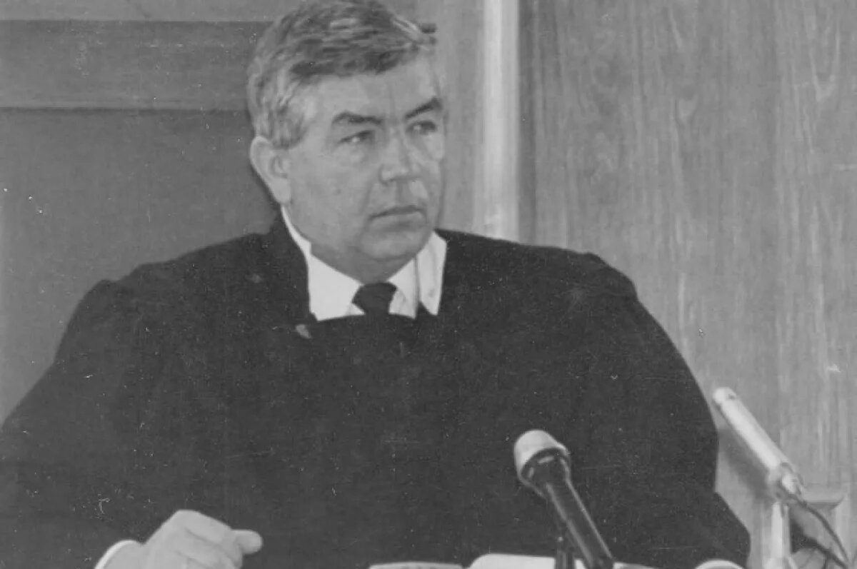    Ушёл из жизни экс-заместитель председателя Ростовского облсуда