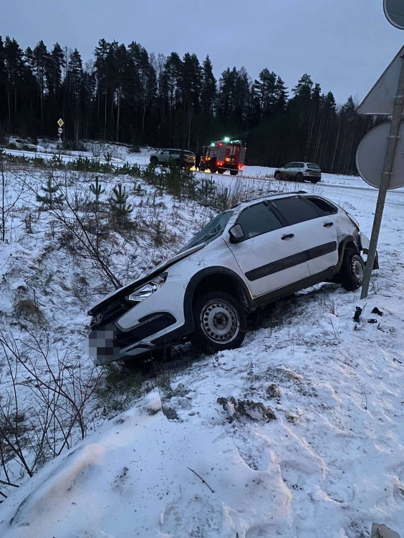    Три человека пострадали в ДТП в Пряжинском районе КарелииГКУ РК "ОПС по Пряжинскому району"