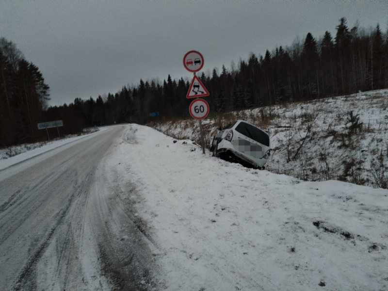    Три человека пострадали в ДТП в Пряжинском районе КарелииГКУ РК "ОПС по Пряжинскому району"