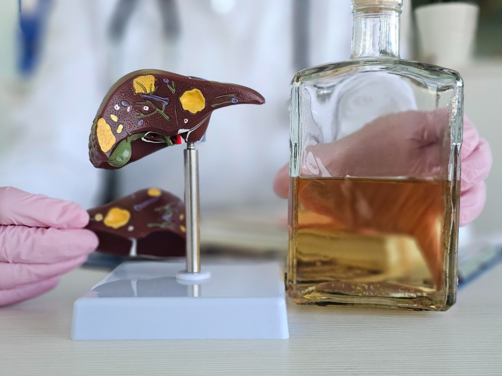 Вред алкоголя для печени. (источник изображения: freepik.com)