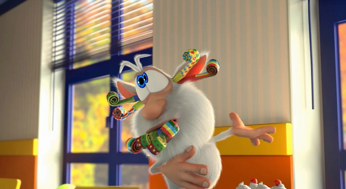 Кадр из мультфильма «Буба»