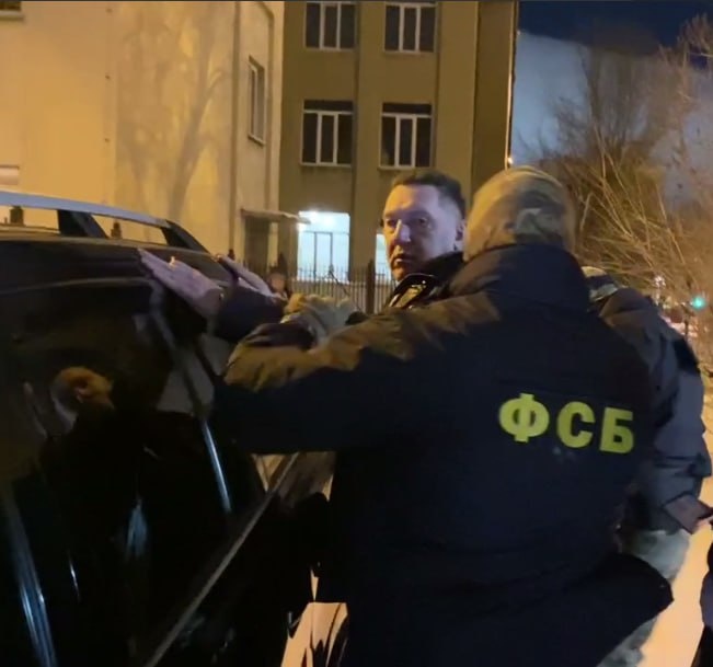 Фото оцевидца задержания 