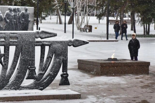    Год прошёл под знаменем 80-летия Победы. Фото: Пресс-служба администрации города Омска/ Сергей Сапоцкий, Владимир Казионов, Сергей Мельников