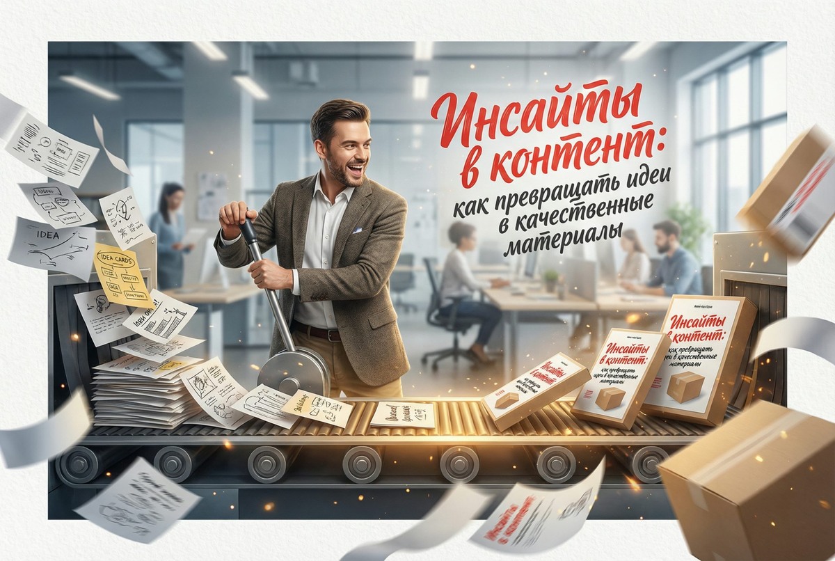    Инсайты в контент: как превращать идеи в качественные материалы Евгений Прокушев